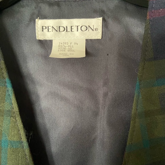 Pendleton Multicolor Wool Vest - Picture 3 of 5